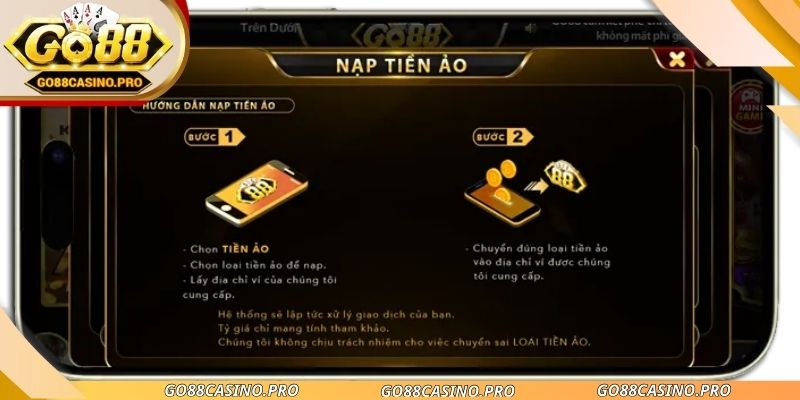 Nạp tiền GO88 – Hướng dẫn chi tiết, dễ hiểu cho người chơi