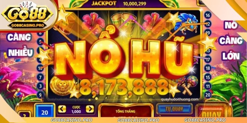 Nổ hũ GO88 - Trải nghiệm săn jackpot quen thuộc 2026